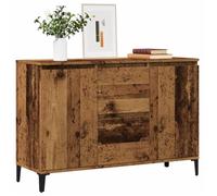 vidaXL Buffet 856486 vieux bois 102×35×70 cm bois d'ingénierie