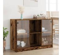 Buffet vieux bois 102x37x75,5 cm bois d'ingénierie, armoire de rangement, armoire latérale, buffet de salle à manger, 3318724