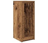 vidaXL Buffet Vieux bois – Bois d'ingénierie 29,5x34x76 cm Marron G