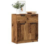 vidaXL Buffet Vieux Bois 60x30x70 cm en bois d'ingénierie Marron G
