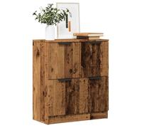 vidaXL Buffet Vieux Bois 60x30x70 cm Bois d'ingénierie Marron G 856840