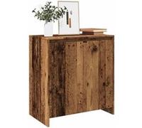 vidaXL Buffet vieux bois 70x41x75 cm bois d'ingénierie, meuble de rangement, meuble de rangement de cuisine, meuble de 856776 Marron G