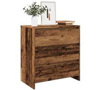 vidaXL Buffet vieux bois 70x41x75 cm bois d'ingénierie Marron
