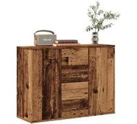 Buffet vieux bois 88x30x64 cm bois d ingénierie
