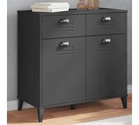 vidaXL Buffet VIKEN - Gris anthracite