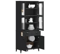 vidaXL Buffet VIKEN Noir