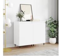 vidaXL Buffets 2 pcs blanc 40x35x70 cm bois d’ingénierie 831037