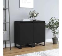 vidaXL Buffets 2 pcs - Noir