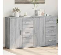 vidaXL Buffets 2 pcs Sonoma Gris