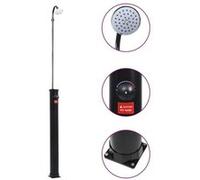 vidaXL Douche solaire de jardin noire 215 cm 8 L