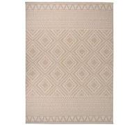 Vidaxl Tapis À Tissage Plat D'extérieur 200x280 Cm Rayures Brunes