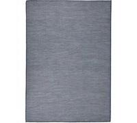 Buitenkleed platgeweven 160x230 cm blauw340797