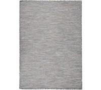 vidaXL Buitenkleed platgeweven 160x230 cm bruin en blauw340818 Noir G