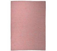 vidaXL Buitenkleed platgeweven 160x230 cm rood340825 Rouge G