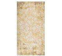 vidaXL Buitenkleed platgeweven 80x150 cm geel 317042 G
