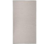 vidaXL – Tapis à tissage plat d'extérieur 80 x 150 cm – Taupe