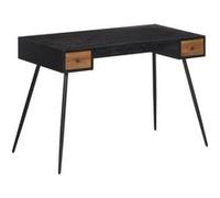 vidaXL Bureau 117x56,5x75 cm teck massif récupéré Marron G