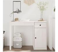 vidaXL Bureau - Blanc