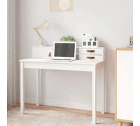 vidaXL Bureau Blanc 110x50x93 cm