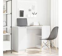 vidaXL Bureau blanc 120x42x76 cm bois d'ingénierie 861814