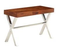 VidaXL Bureau Bois d'acacia avec tiroir