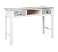 vidaXL Bureau Gris 110x45x76 cm Bois 284153