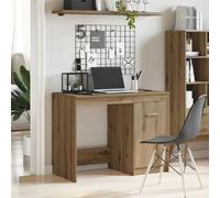 vidaXL Bureau chêne 100x50 cm
