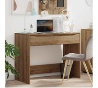 vidaXL Bureau Chêne Artisanal 100 x 50 x 78 cm Bois d'ingénierie Design minimaliste 888946