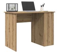 vidaXL Bureau chêne artisanal 100x55x75 cm bois d'ingénierie Marron