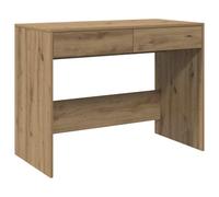 vidaXL Bureau chêne artisanal 101x50x76,5 cm Bois d'ingénierie