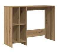 vidaXL Bureau chêne artisanal 102,5x35x75 cm bois d'ingénierie Marron G