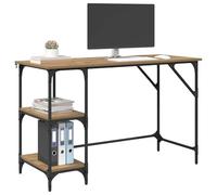 Vidaxl Bureau Chêne Artisanal 120 X 50 X 75 Cm Bois D'ingénierie