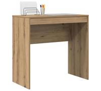 vidaXL Bureau Chêne Artisanal 80 x 40 x 76 cm | Style moderne avec une finition en bois texturé pour un look naturel,