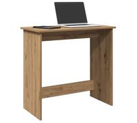 vidaXL Bureau Chêne artisanal 80x40x75 cm, bois d'ingénierie