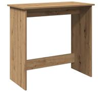 vidaXL Bureau chêne Artisanal 80x40x75 cm Bois d'ingénierie, Bureau, Bureau d'étude, Bureau d'ordinateur, mobilier de Bureau à Domicile