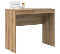 vidaXL Bureau Chêne Artisanal 90 x 40 x 76 cm, Bureau Compact, Style Moderne, Espace de Travail Ergonomique, Table d'écriture Pratique, Meuble Durable pour Petits espaces