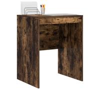 Vidaxl Bureau D'écriture Chêne Fumé Bois D'ingénierie 60 X 50 X 76 Cm