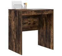 vidaXL Bureau Chêne fumé 70 x 50 x 76 cm, Bureau Compact, Style Moderne, Espace de Travail Ergonomique, Table d'écriture Pratique, Meuble Durable pour Petits espaces