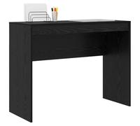 vidaXL Bureau Chêne Noir 100 x 40 x 76 cm, Bureau Compact, Style Moderne, Espace de Travail Ergonomique, Table d'écriture Pratique, Meuble Durable pour Petits espaces