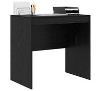 vidaXL Bureau Chêne noir 80×50×76 cm – Compact, moderne, ergonomique, durable pour petits espaces