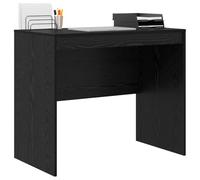 vidaXL Bureau Chêne Noir 90 x 50 x 76 cm, Bureau Compact, Style Moderne, Espace de Travail Ergonomique, Table d'écriture Pratique, Meuble Durable pour Petits espaces