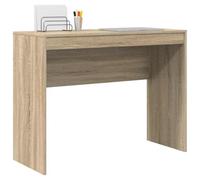 vidaXL Bureau Chêne Sonoma 100 x 40 x 76 cm, Bureau Compact, Style Moderne, Espace de Travail Ergonomique, Table d'écriture Pratique, Meuble Durable pour Petits espaces