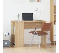 vidaXL Bureau chêne Sonoma 100×55×75 cm bois d'ingénierie