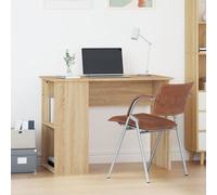 vidaXL Bureau chêne sonoma 100x55x75 cm bois d'ingénierie Marron
