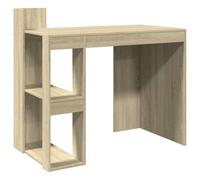 vidaXL Bureau chêne sonoma 103,5x56,5x94 cm Bois d'ingénierie