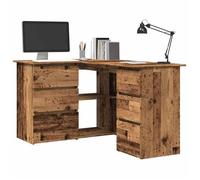 vidaXL – Bureau d'angle Vieux bois 145x100x76 cm bois d'ingénierie