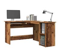 VIDAXL Bureau d'angle - Vieux Bois