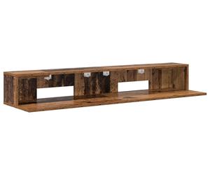 vidaXL Bureau d'appoint en bois massif, 152 x 36 x 19,5 cm, matériau de bois
