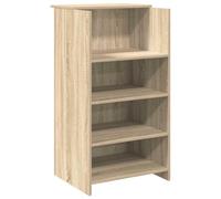 vidaXL Bureau de réception Chêne Sonoma 55x50x103,5 cm Bois d'ingénierie