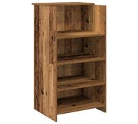 vidaXL Bureau de réception Vieux Bois – Bois d'ingénierie 55×50×103,5 cm
